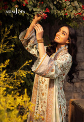 Asim Jofa Designers Limited Edition Pret Ajubj-52 Printed Lawn Stitched 3 Pc