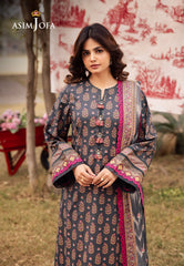 Asim Jofa Designers Limited Edition Pret Ajubj-49 Printed Lawn Stitched 3 Pc