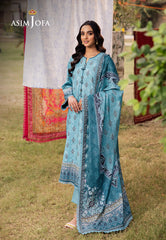 Asim Jofa Designers Limited Edition Pret Ajubj-46 Printed Lawn Stitched 3 Pc