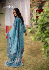 Asim Jofa Designers Limited Edition Pret Ajubj-46 Printed Lawn Stitched 3 Pc
