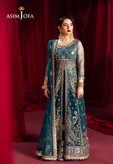 Asim Jofa Makhmal Ajmv-09 Embroidered Velvet 3 Pcs