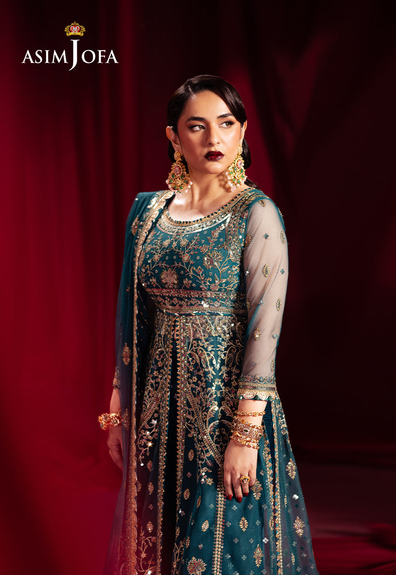 Asim Jofa Makhmal Ajmv-09 Embroidered Velvet 3 Pcs