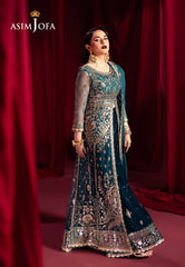 Asim Jofa Makhmal Ajmv-09 Embroidered Velvet 3 Pcs