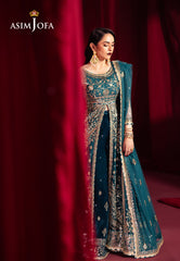Asim Jofa Makhmal Ajmv-09 Embroidered Velvet 3 Pcs