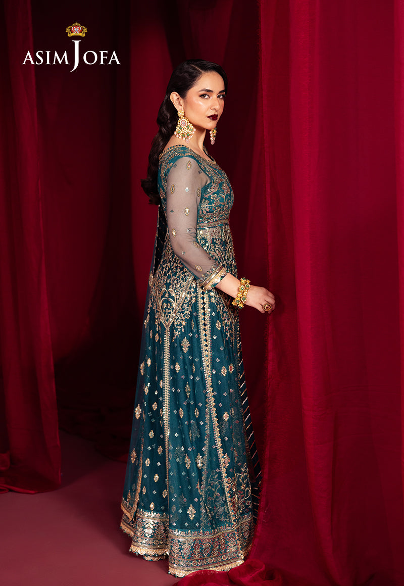 Asim Jofa Makhmal Ajmv-09 Embroidered Velvet 3 Pcs
