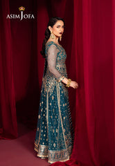 Asim Jofa Makhmal Ajmv-09 Embroidered Velvet 3 Pcs