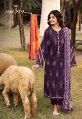 Asim Jofa Designers Limited Edition Pret Ajubj-27 Printed Lawn Stitched 3 Pc