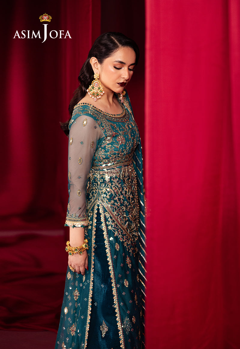 Asim Jofa Makhmal Ajmv-09 Embroidered Velvet 3 Pcs