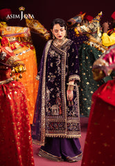 Asim Jofa Makhmal Ajmv-10 Embroidered Velvet 3 Pcs