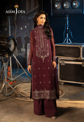 Asim Jofa Unstitched 3 Piece Luxury Festive Rejoice AJLFF-06 Embroidered Chiffon 3 Pcs