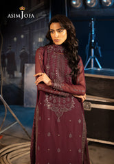 Asim Jofa Unstitched 3 Piece Luxury Festive Rejoice AJLFF-06 Embroidered Chiffon 3 Pcs