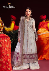Asim Jofa Makhmal Ajmv-07 Embroidered Velvet 3 Pcs