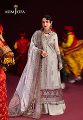 Asim Jofa Makhmal Ajmv-07 Embroidered Velvet 3 Pcs