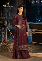 Asim Jofa Unstitched 3 Piece Luxury Festive Rejoice AJLFF-06 Embroidered Chiffon 3 Pcs