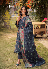 Asim Jofa Prints Unstitched Drop 1 Ajubj-17 Printed Lawn 3 Pcs