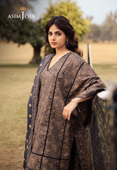 Asim Jofa Prints Unstitched Drop 1 Ajubj-20 Printed Lawn 3 Pcs