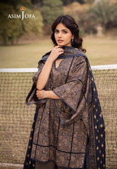 Asim Jofa Prints Unstitched Drop 1 Ajubj-20 Printed Lawn 3 Pcs