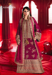 Asim Jofa Makhmal Ajmv-06 Embroidered Velvet 2 Pcs