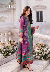 Asim Jofa Designers Limited Edition Ajrsd-02 Digitally Printed Embroidered Grip Stitched 3 Pcs