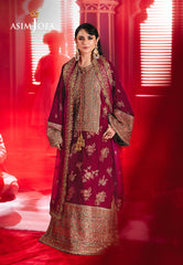 Asim Jofa Makhmal Ajmv-06 Embroidered Velvet 2 Pcs