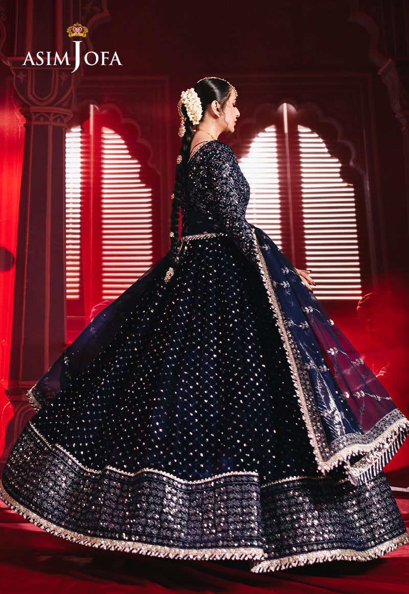Asim Jofa Makhmal Ajmv-03 Embroidered Velvet 2 Pcs
