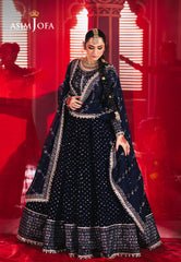 Asim Jofa Makhmal Ajmv-03 Embroidered Velvet 2 Pcs