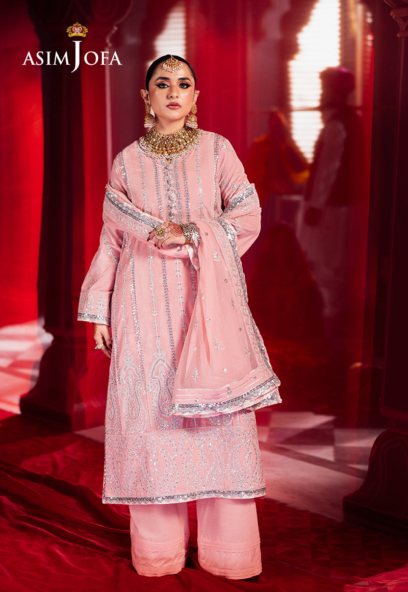 Asim Jofa Makhmal Ajmv-12 Embroidered Velvet 3 Pcs
