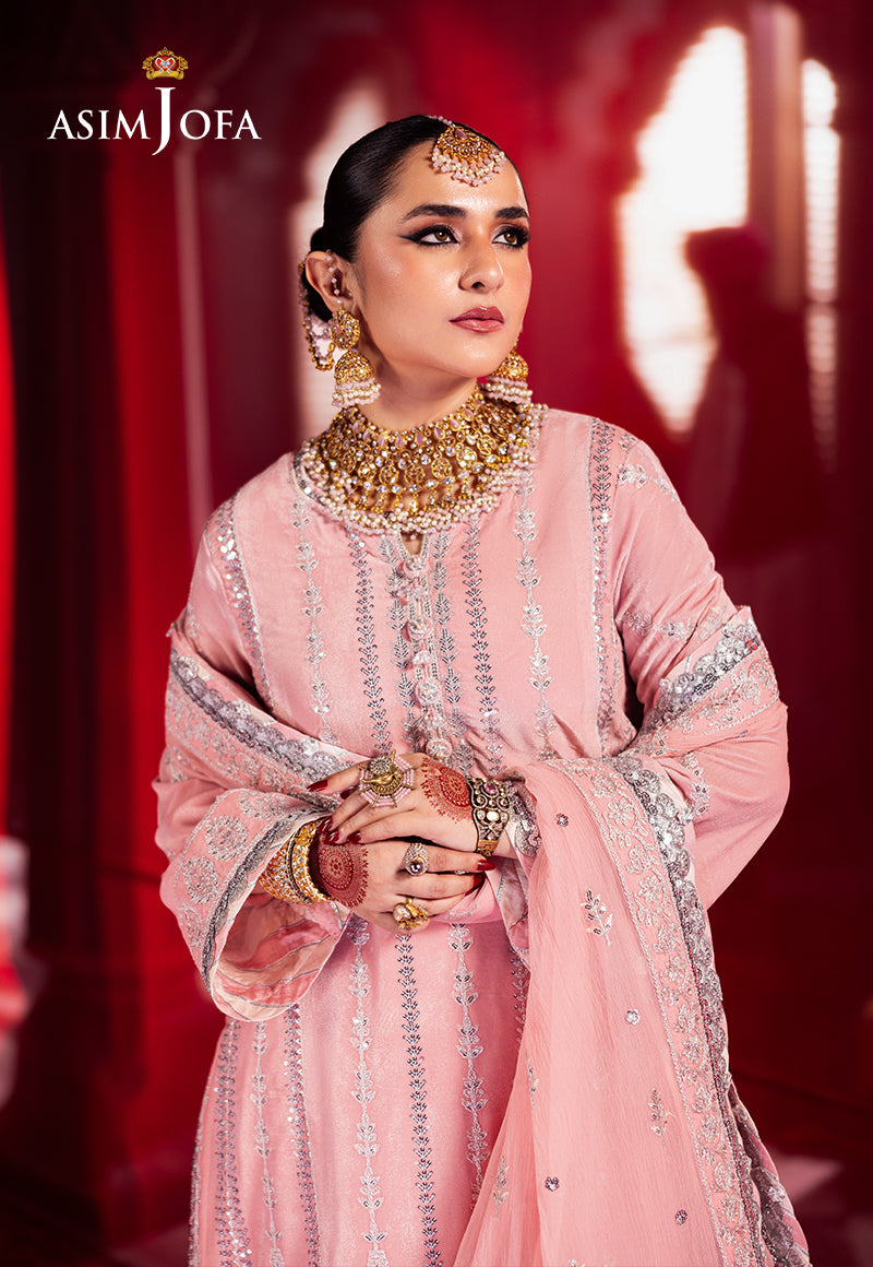 Asim Jofa Makhmal Ajmv-12 Embroidered Velvet 3 Pcs