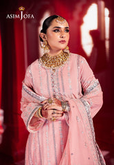 Asim Jofa Makhmal Ajmv-12 Embroidered Velvet 3 Pcs