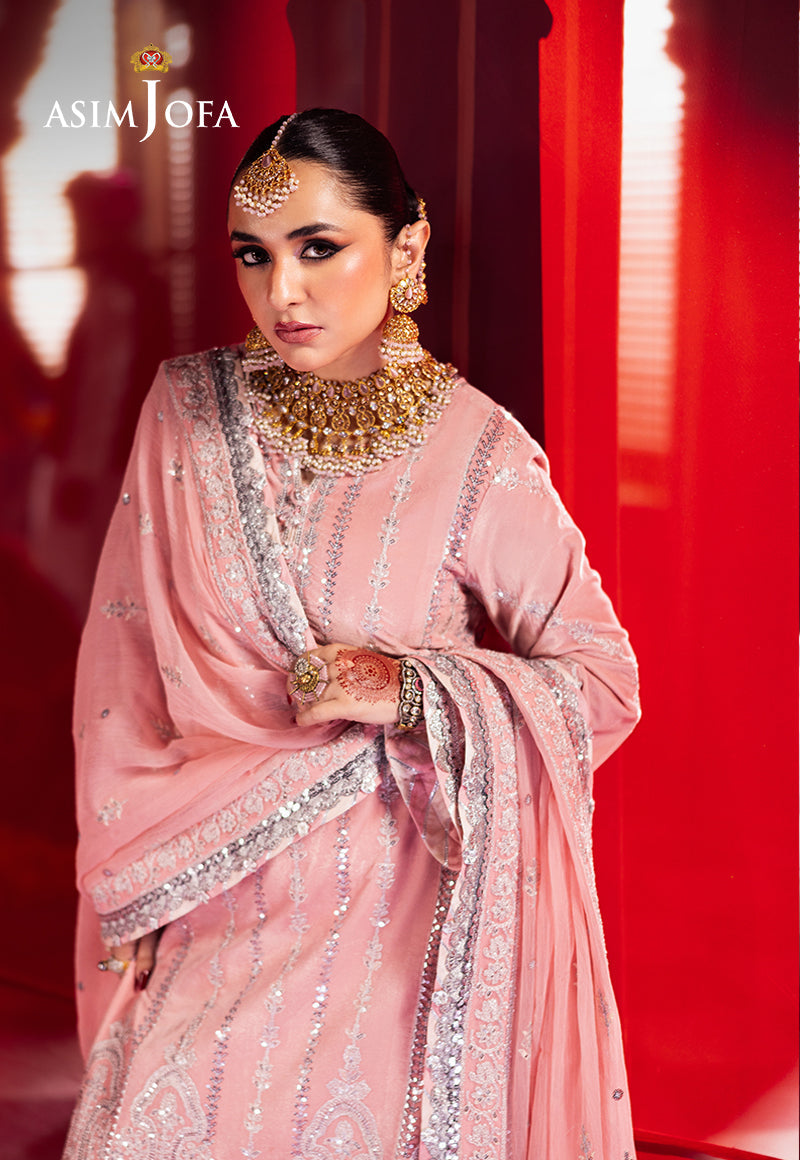 Asim Jofa Makhmal Ajmv-12 Embroidered Velvet 3 Pcs