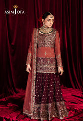 Asim Jofa Makhmal Ajmv-04 Embroidered Velvet 3 Pcs
