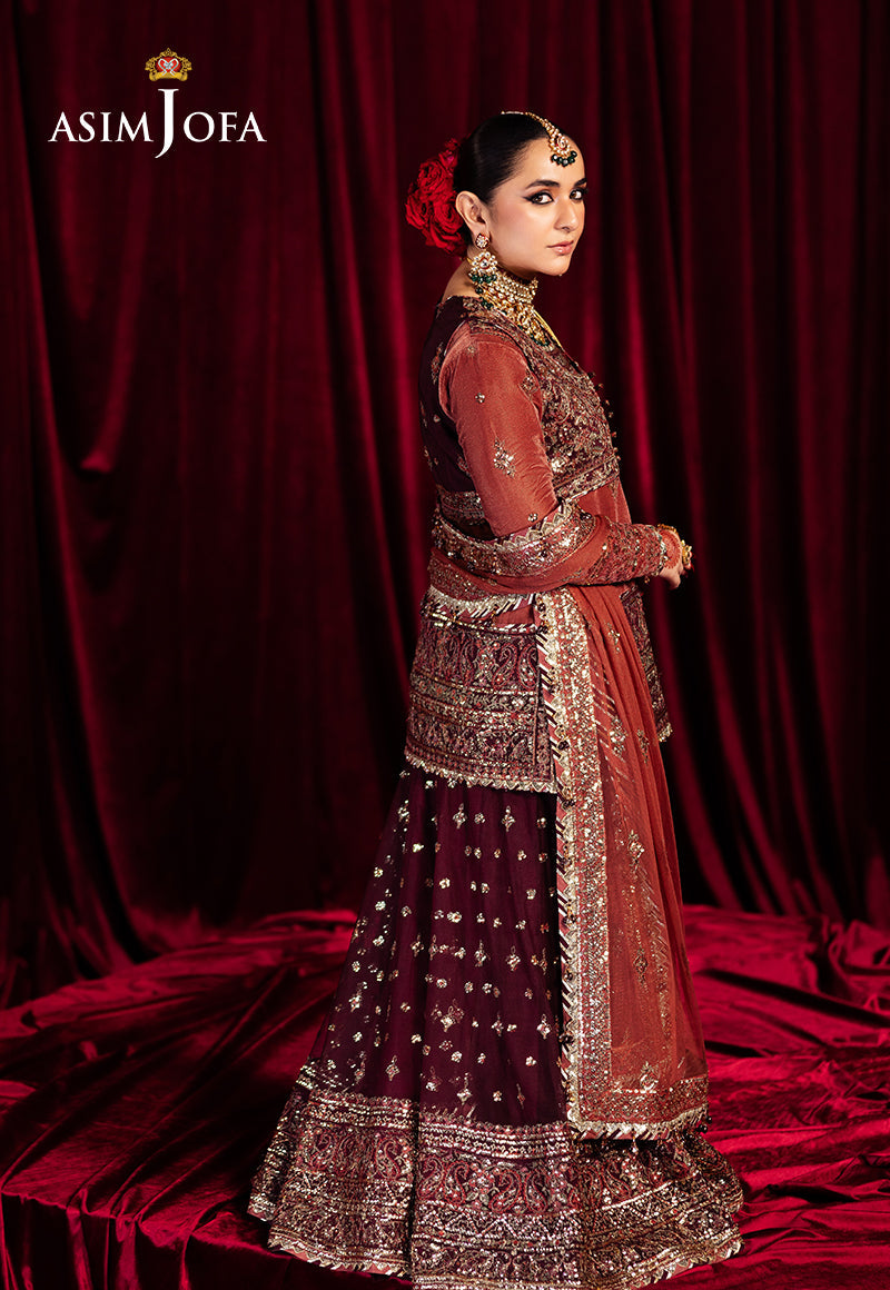 Asim Jofa Makhmal Ajmv-04 Embroidered Velvet 3 Pcs