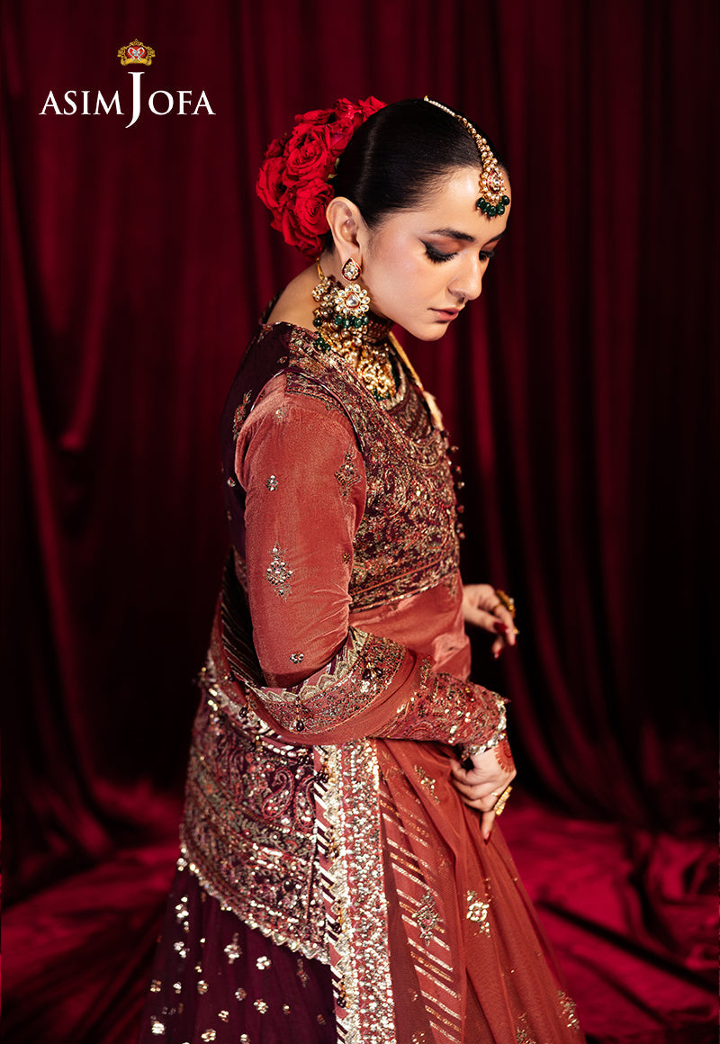 Asim Jofa Makhmal Ajmv-04 Embroidered Velvet 3 Pcs