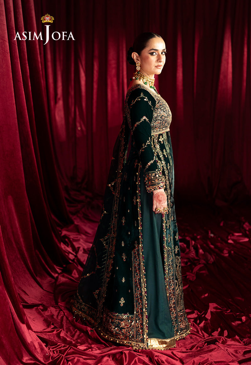 Asim Jofa Makhmal Ajmv-05 Embroidered Velvet 3 Pcs