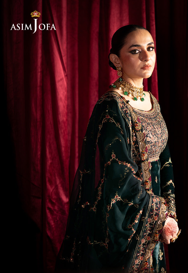 Asim Jofa Makhmal Ajmv-05 Embroidered Velvet 3 Pcs