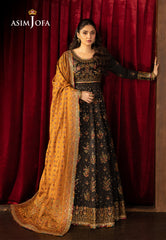 Asim Jofa Unstitched 3 Piece Luxury Festive Rejoice AJLFF-19 Embroidered Silk 3 Pcs