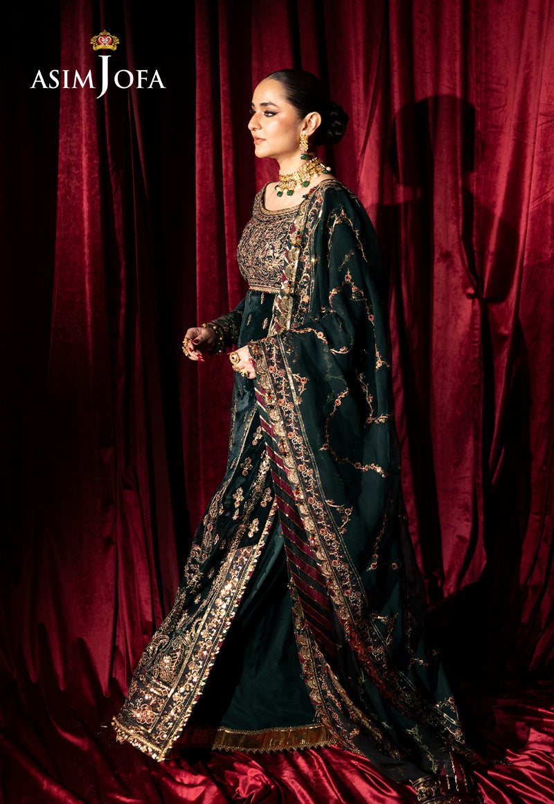 Asim Jofa Makhmal Ajmv-05 Embroidered Velvet 3 Pcs