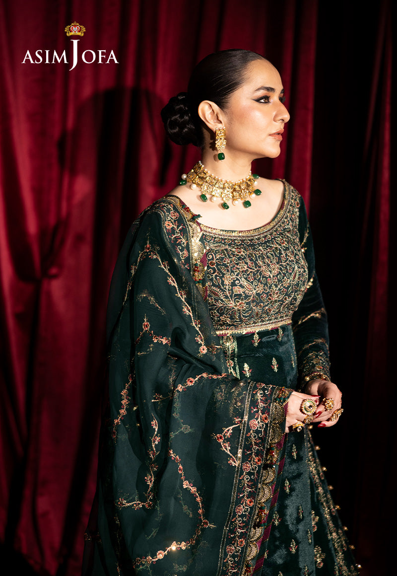 Asim Jofa Makhmal Ajmv-05 Embroidered Velvet 3 Pcs