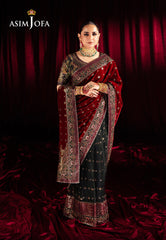 Asim Jofa Makhmal Ajmv-08 Embroidered Velvet 2 Pcs