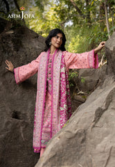 Asim Jofa Winter Collection Ajuw-41 Printed Khaddar 3 Pcs