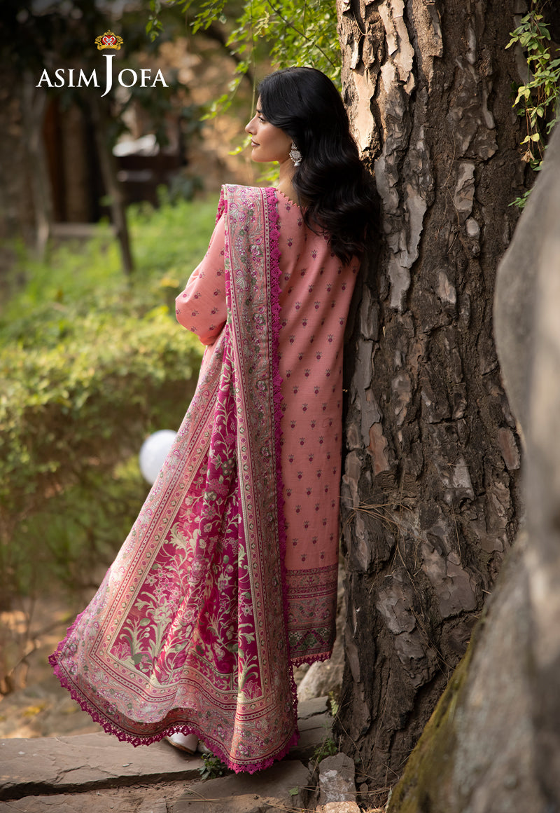 Asim Jofa Designers Limited Edition Ajuwd-41 Printed Stitched 3 Pcs
