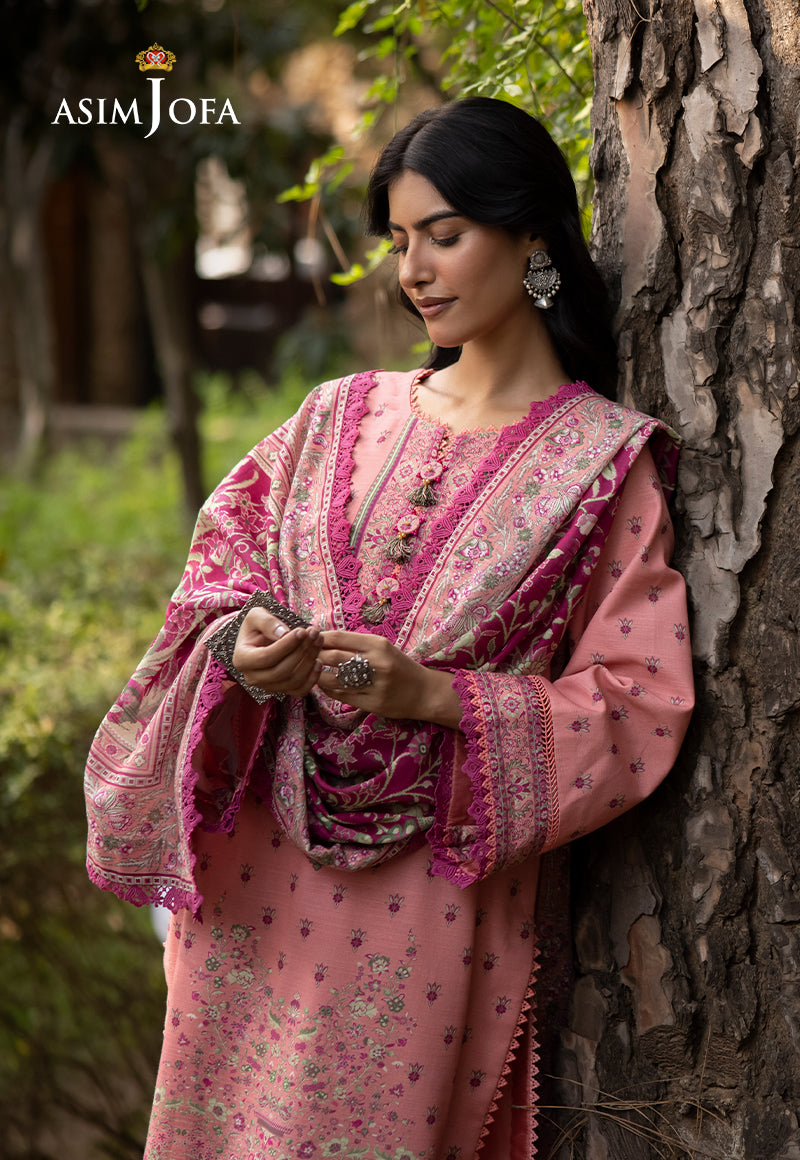 Asim Jofa Designers Limited Edition Ajuwd-41 Printed Stitched 3 Pcs