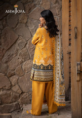 Asim Jofa Winter Collection Ajuw-38 Printed Khaddar 3 Pcs