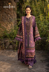 Asim Jofa Designers Limited Edition Ajuwd-05 Embroidered Khaddar 3 Pcs