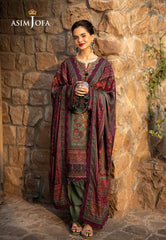 Asim Jofa Designers Limited Edition Ajuwd-17 Embroidered Stitched 3 Pcs