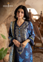 Asim Jofa Designers Limited Edition Ajuwd-16 Embroidered Stitched 3 Pcs