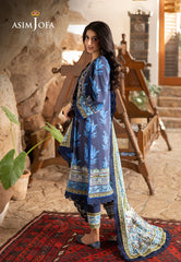 Asim Jofa Designers Limited Edition Ajuwd-16 Embroidered Stitched 3 Pcs