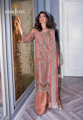 Asim Jofa Festive 25 Ajff-08 Embroidered Chiffon 3 Pcs