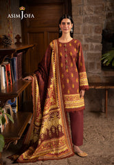 Asim Jofa Designers Limited Edition Ajuwd-59 Printed Stitched 3 Pcs