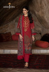 Asim Jofa Designers Limited Edition Ajuwd-02 Embroidered Stitched 3 Pcs